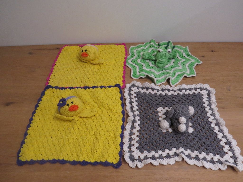 gehaakt knuffel/kroeldoekje/tutel, Ophalen of Verzenden, Nieuw