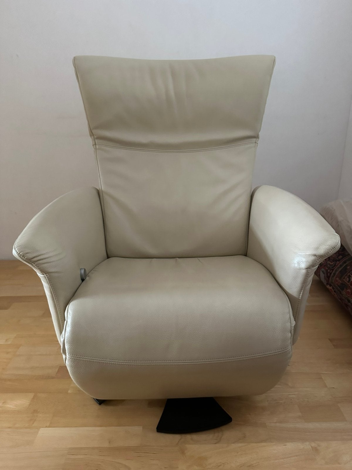 2 x Rolf Benz Relax draai fauteuils, Ophalen, Gebruikt, Minder dan 75 cm, 50 tot 75 cm