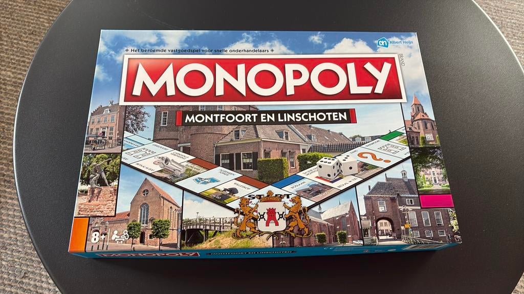 Nieuw: Montfoort / Linschoten monopoly spel, Hobby en Vrije tijd, Gezelschapsspellen | Bordspellen, Ophalen of Verzenden, Nieuw