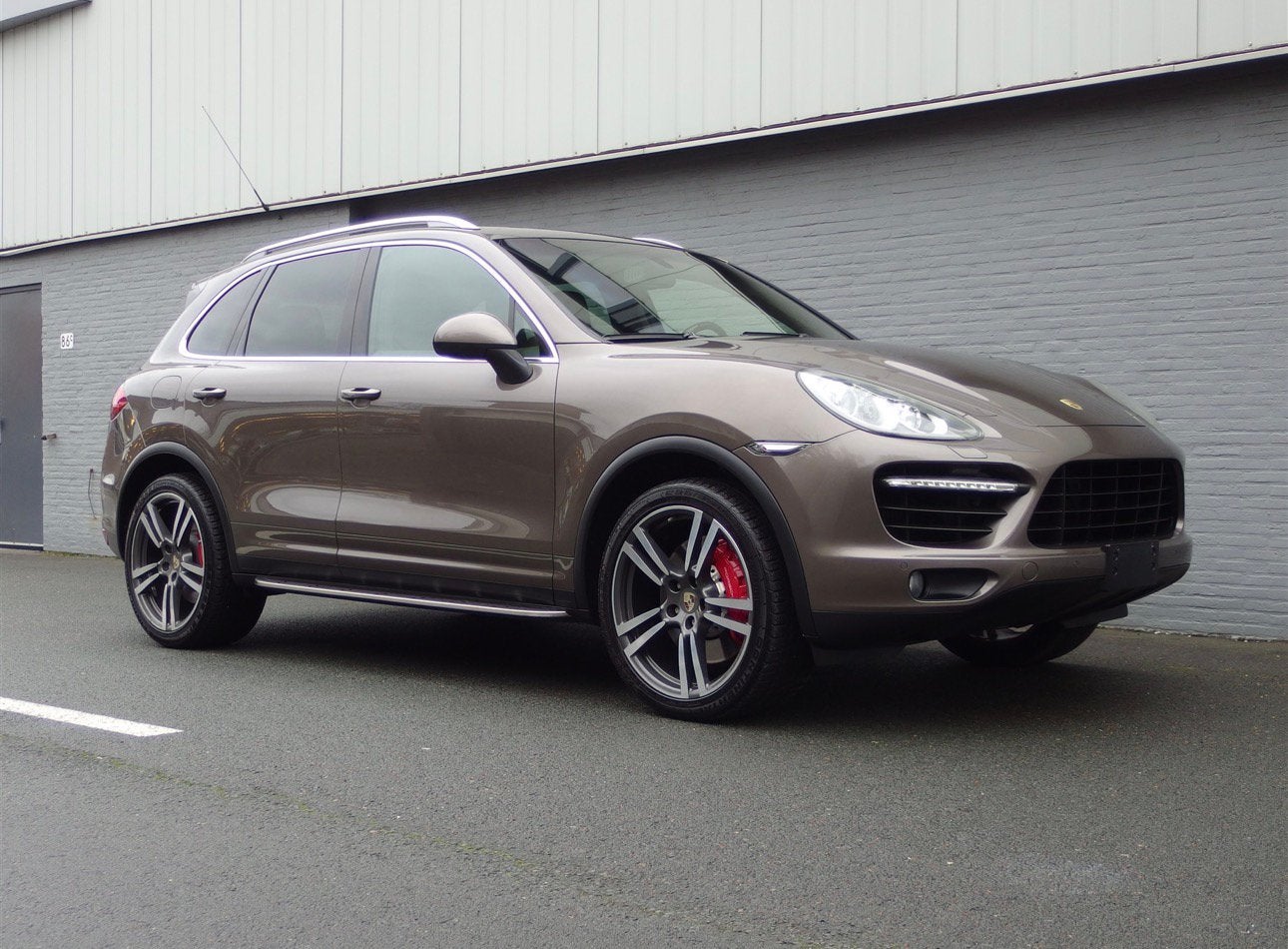 Porsche 2011 Bruin, Auto's, Automaat, 501 pk, Bruin, Leder