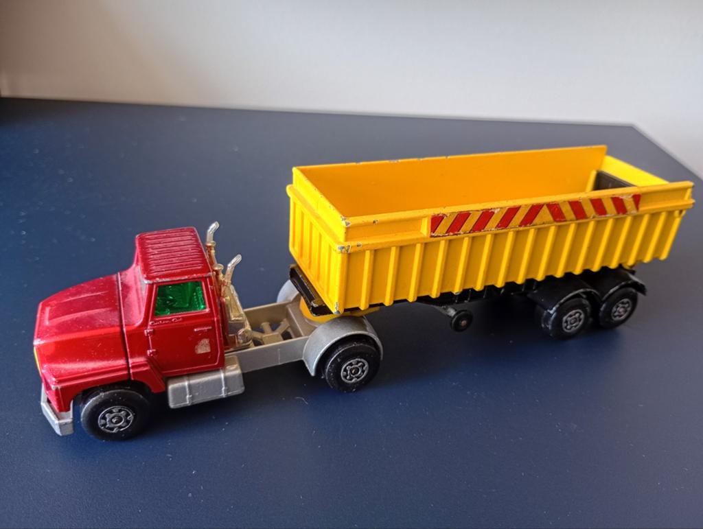 Lesney Matchbox Super Kings K-18 LTS series Ford Tractor, Ophalen of Verzenden, Bus of Vrachtwagen