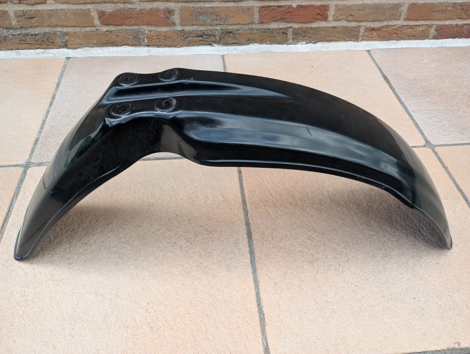 Honda XL 125 R 1982-1987 spatbord vooraan origineel zwart, Motoren, Ophalen of Verzenden