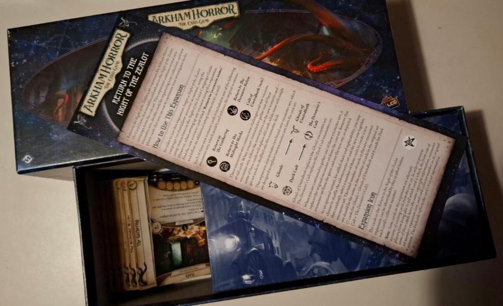 Return to the Night of the Zealot, Ophalen of Verzenden, Zo goed als nieuw, Fantasy Flight Games