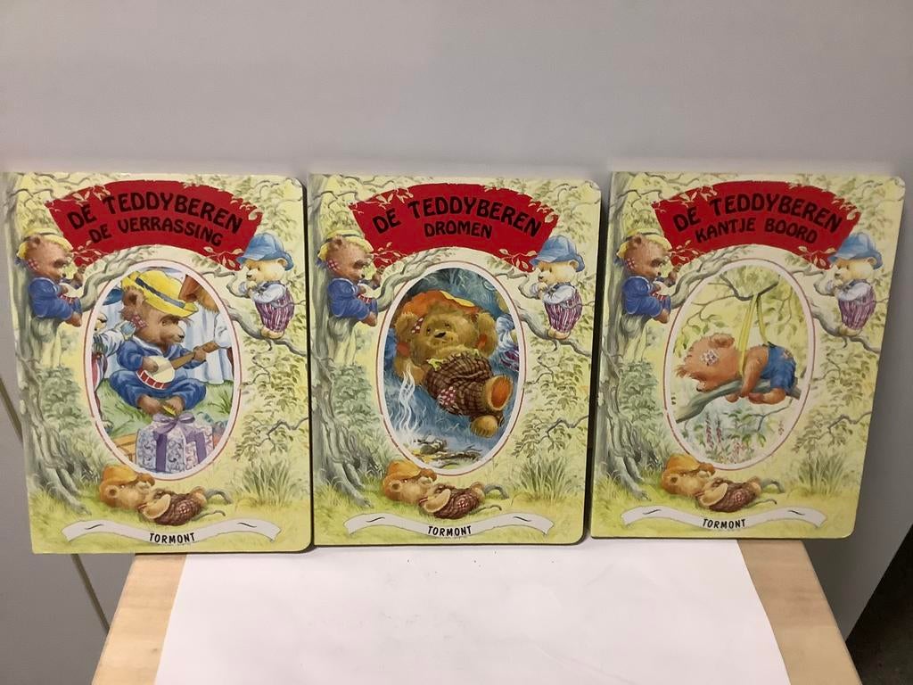 Oud boeken Teddyberen Tormont verrassing dromen kantje boord, Gelezen, Fictie algemeen, Jongen of Meisje, Ophalen of Verzenden