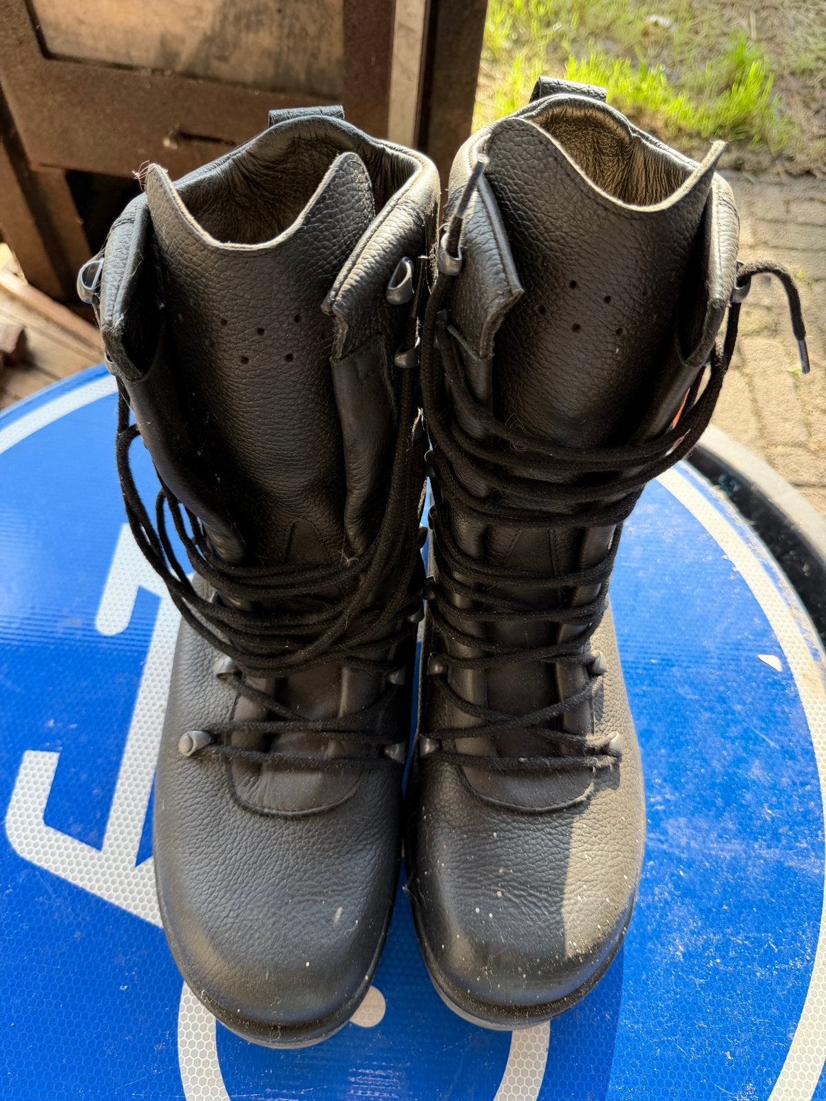 Legerkistjes - legerschoenen - boots maat 45, Ophalen of Verzenden, Gedragen, Zwart, Boots