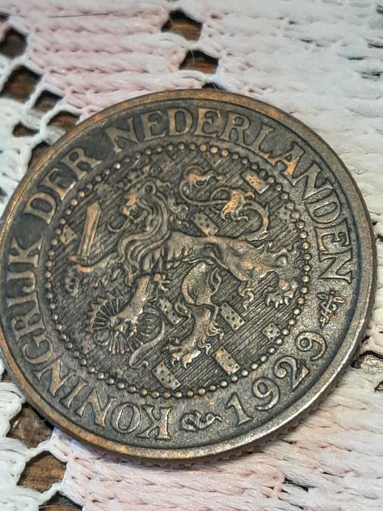 2,5 cent 1929 Koningin Wilhelmina, Ophalen of Verzenden, Koningin Wilhelmina, Overige waardes, Losse munt
