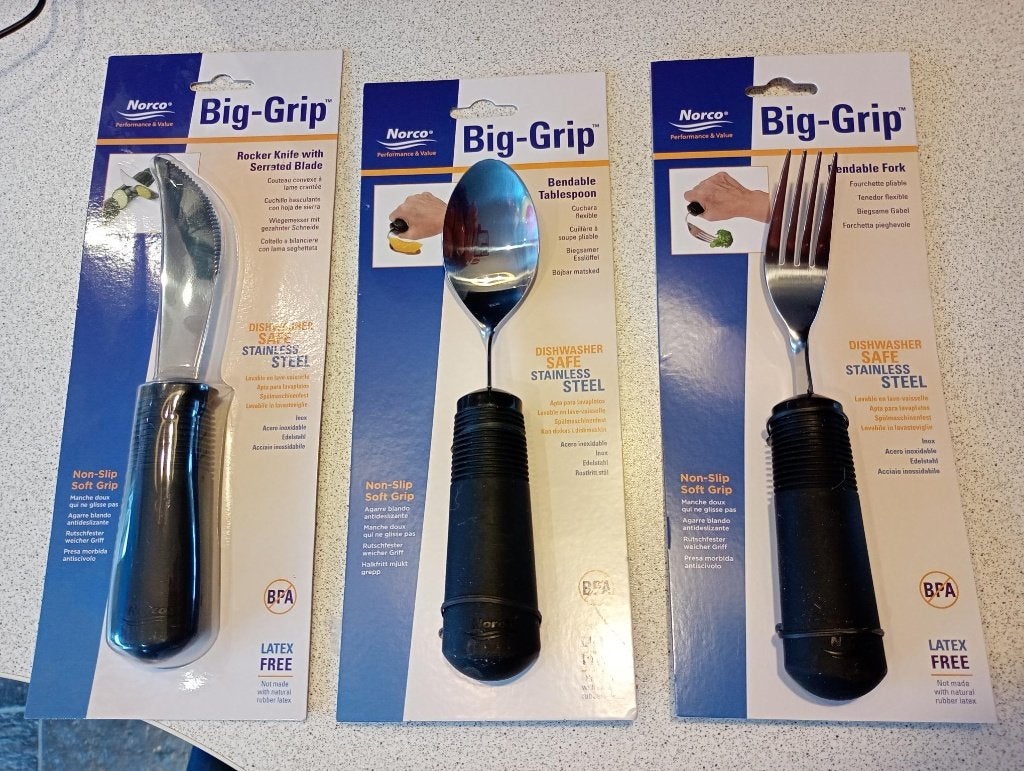 Big Grip Bestekset - Ergonomisch en Comfortabel, Ophalen of Verzenden, Nieuw, Rvs of Chroom
