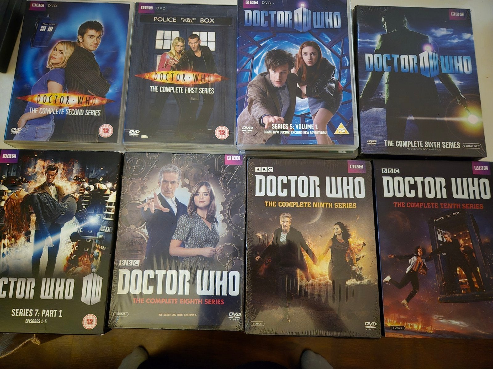 Doctor Who DVD Boxsets - Seizoen 1, 2, 5, 6, 7, 8, 9, 10, Ophalen, Boxset, Science Fiction en Fantasy, Zo goed als nieuw
