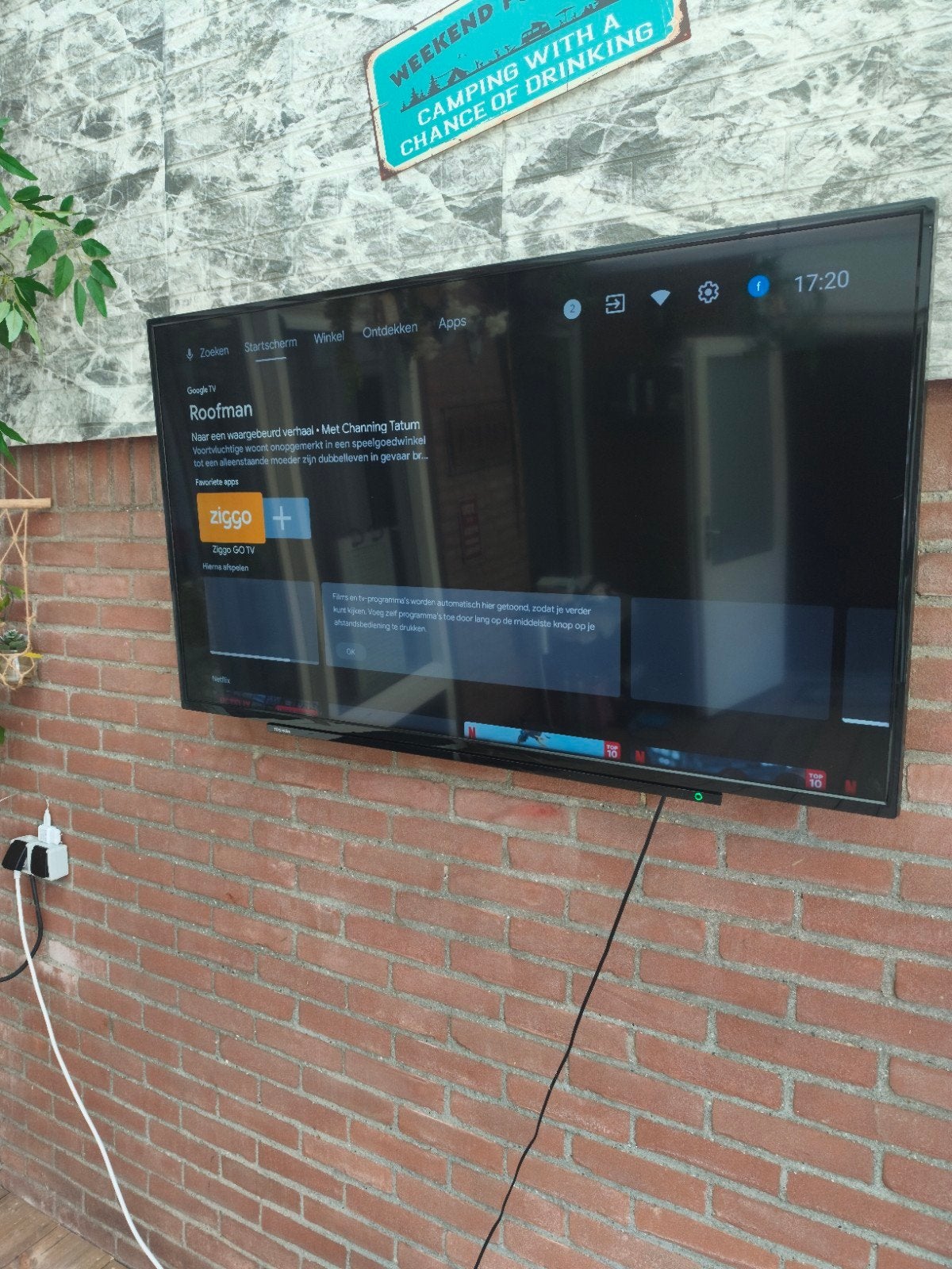 Toshiba Smart TV 50 inch - Zo goed als nieuw, Ophalen, 50 Hz, Zo goed als nieuw, 100 cm of meer