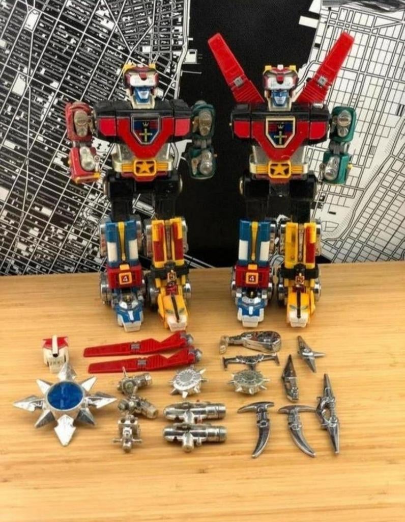 VINTAGE Voltron Originele Die-Cast Robot Jaren 80 Nostalgie, Ophalen of Verzenden