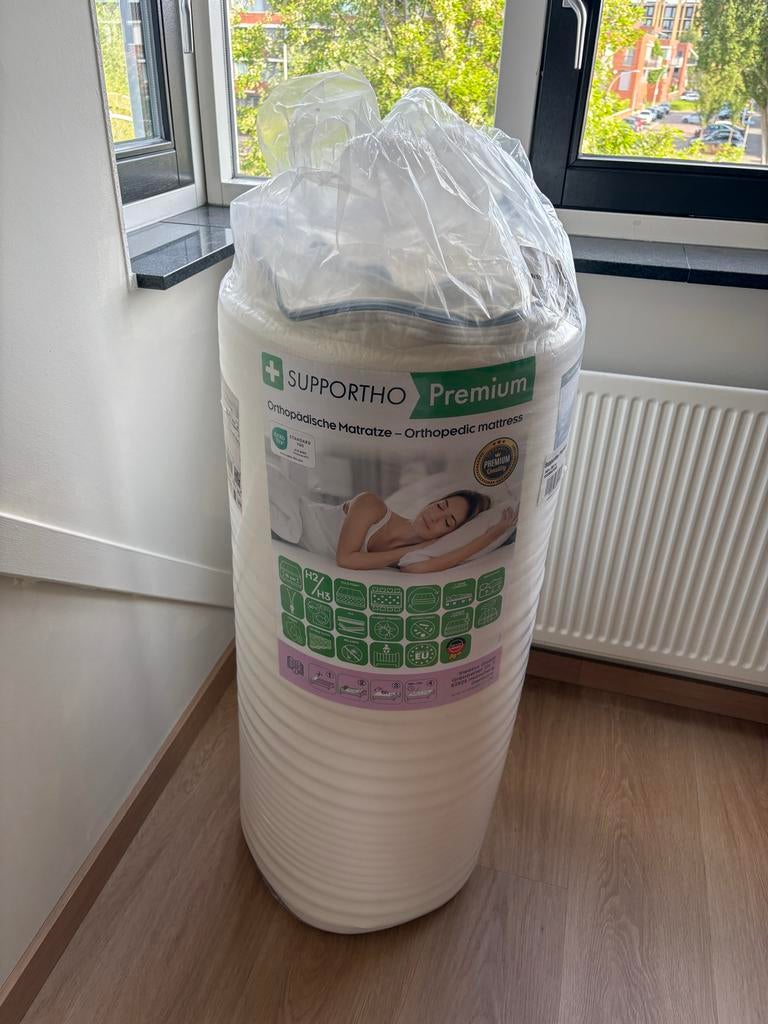 Nieuwe Support Ortho Premium matras 140x200 ongeopend, Ophalen of Verzenden, Zo goed als nieuw