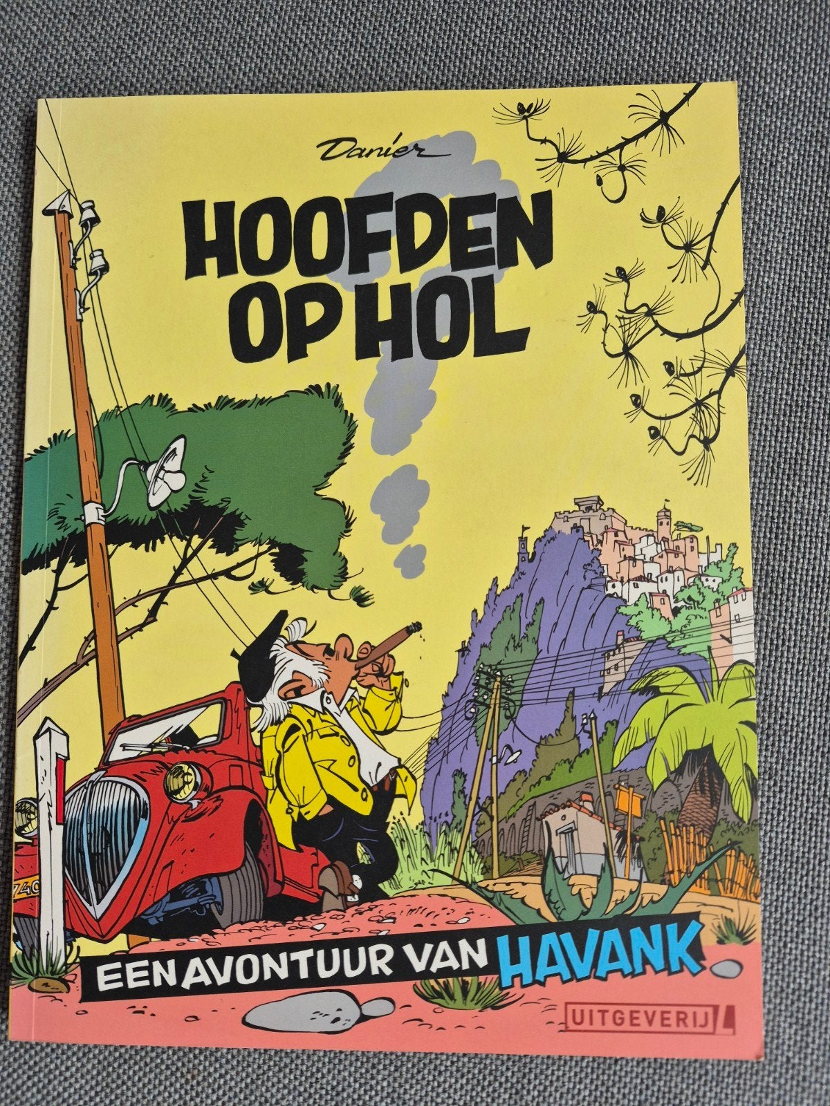 Hoofden op hol- havank de schaduw  stripvorm, Boeken, Stripboeken, Eén stripboek, Danier, Ophalen of Verzenden, Zo goed als nieuw