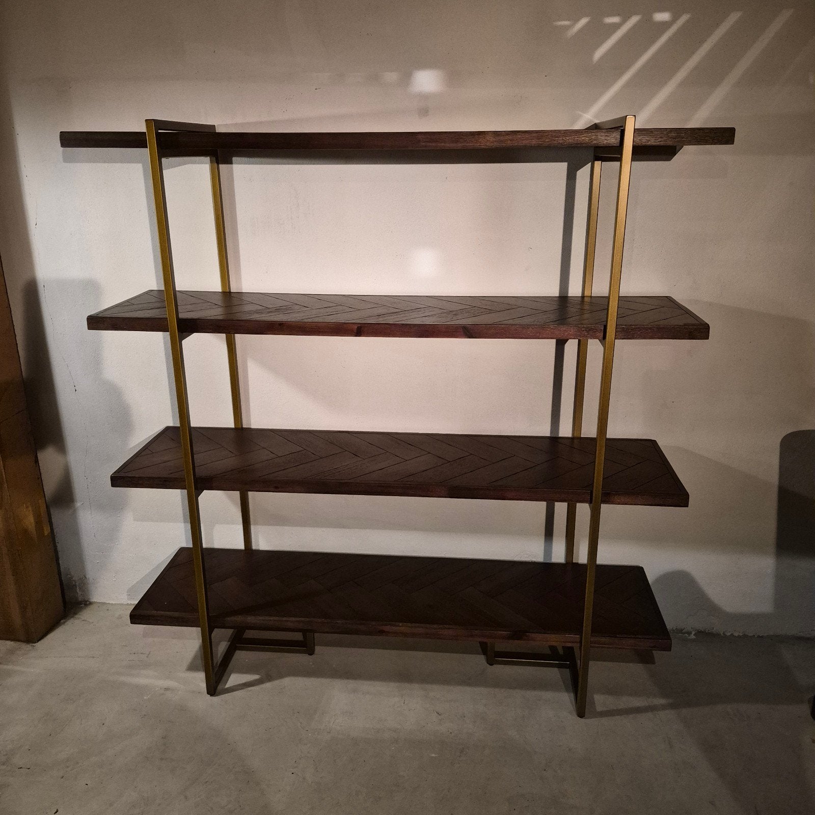 Prachtige Dutchbone wandkast, wandrek, Met plank(en), 100 tot 150 cm, 100 tot 150 cm, Zo goed als nieuw