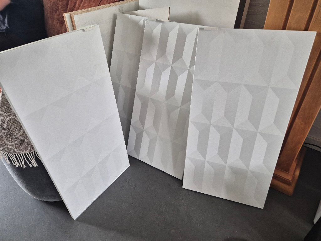 Herrestad kastdeuren 40x80, Ophalen, Minder dan 50 cm, Wit, Zo goed als nieuw