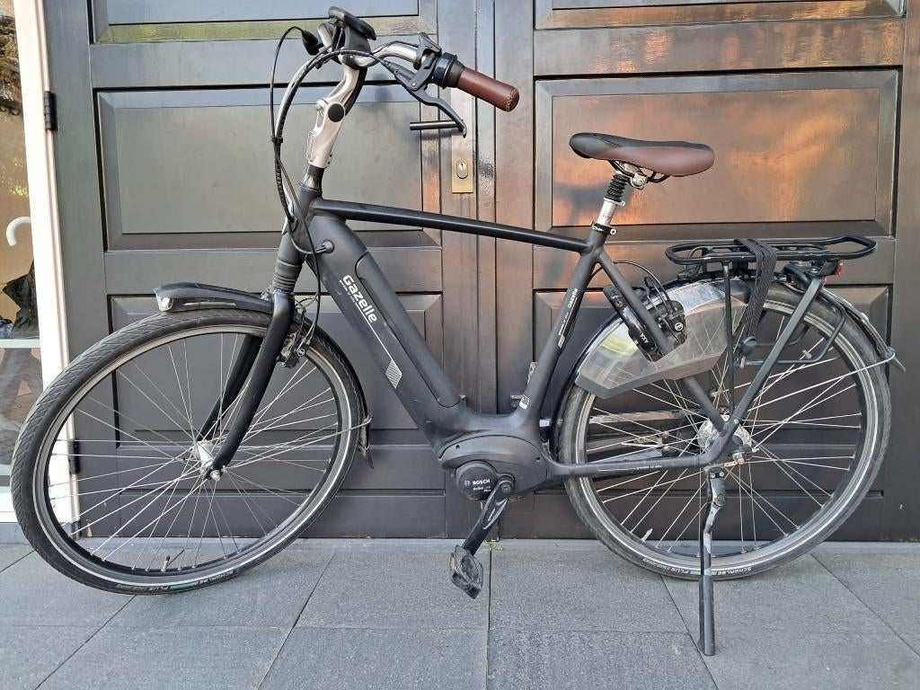 Gazelle Grenoble C7+ elite - herenmodel - 57 cm, Ophalen, Gebruikt, 50 km per accu of meer, 55 tot 59 cm