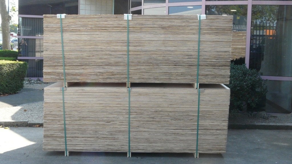 Underlayment 1/2 plaat (2440 x 600 x 18 mm), Ophalen, Nieuw, Hout