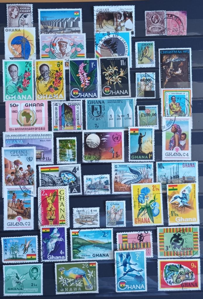 Ghana, Ophalen of Verzenden, Overige landen, Gestempeld