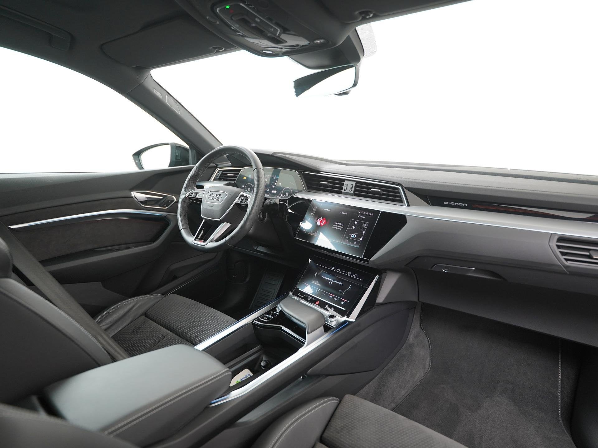 Audi e-tron Sportback 55 quattro S edition 95 kWh | 92% SOH, Auto's, Automaat, 12 maanden, 95 kWh, Blauw