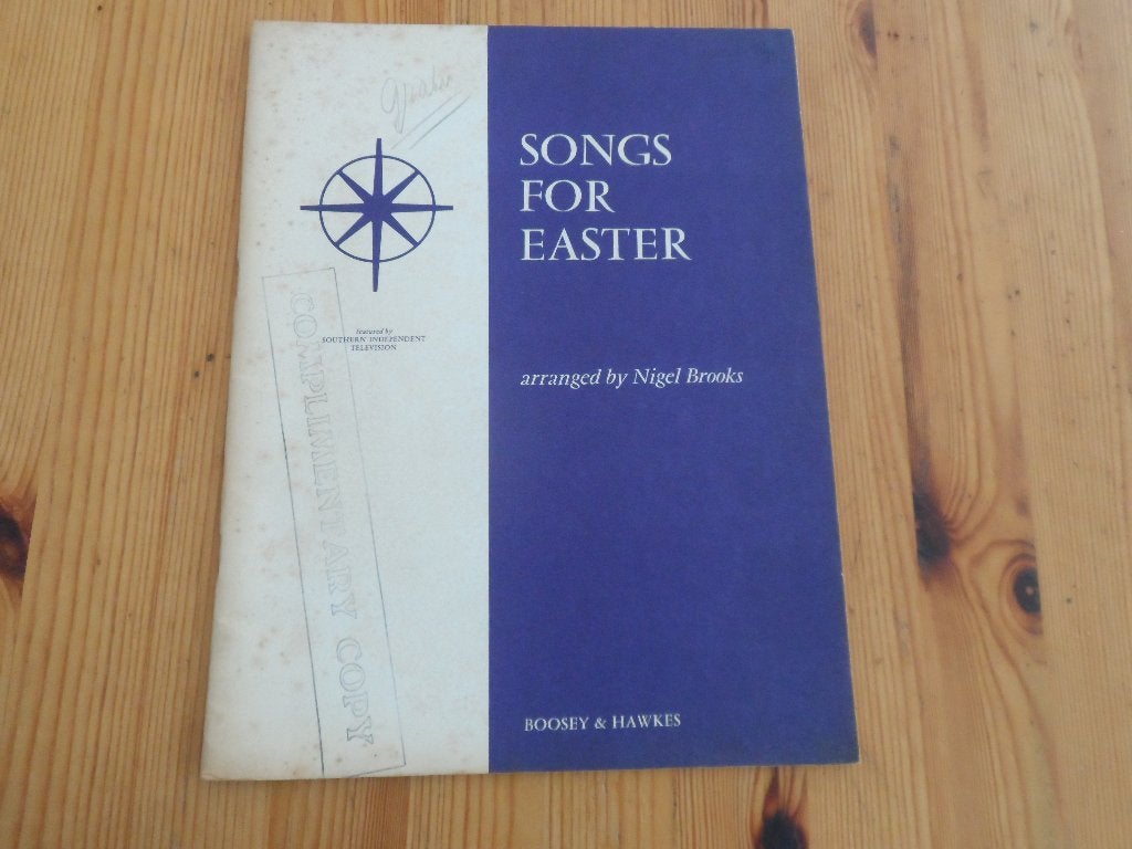 Songs for easter - arr. Nigel brooks, Piano, Gebruikt, Klassiek, Ophalen of Verzenden