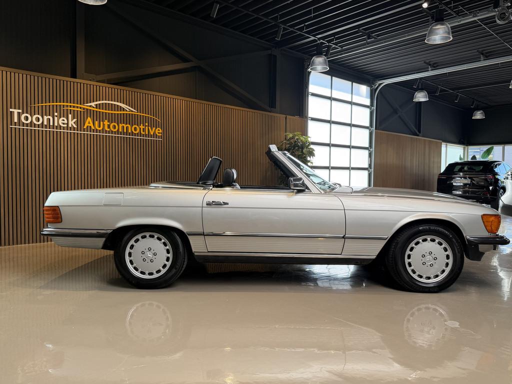 Mercedes-Benz SL-Klasse 280 SL | Cabrio | Automaat | Zeer Go, Auto's, Oldtimers, Automaat, Achterwielaandrijving, Zwart, 156 pk
