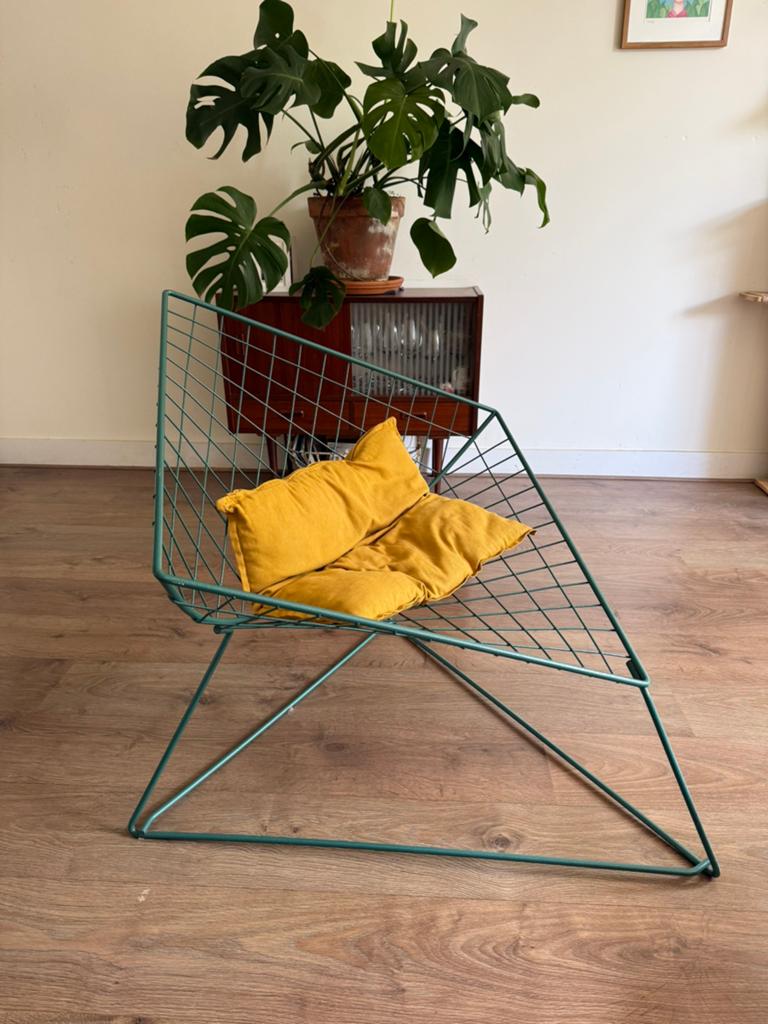 Vintage Oti Chair by Niels Gammelgaard, 1980s, Huis en Inrichting, Stoelen, Ophalen, Gebruikt, Overige kleuren, Metaal