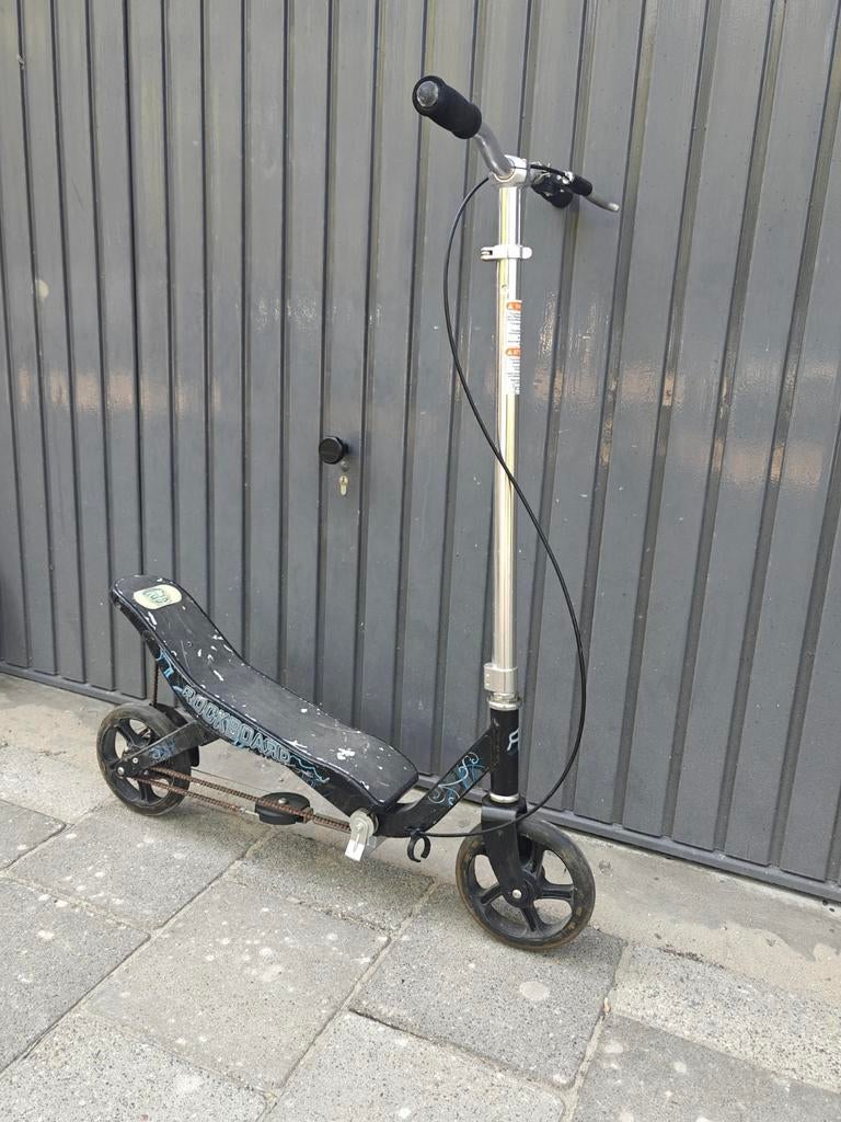Rockboard - Spacescooter, Fietsen en Brommers, Steps, Ophalen of Verzenden, Gebruikt, Gewone step