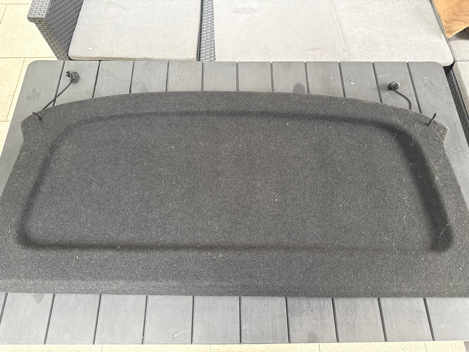 Hoedenplank Volkswagen golf (2017-heden), Gebruikt, Achterklep, Volkswagen, Ophalen of Verzenden