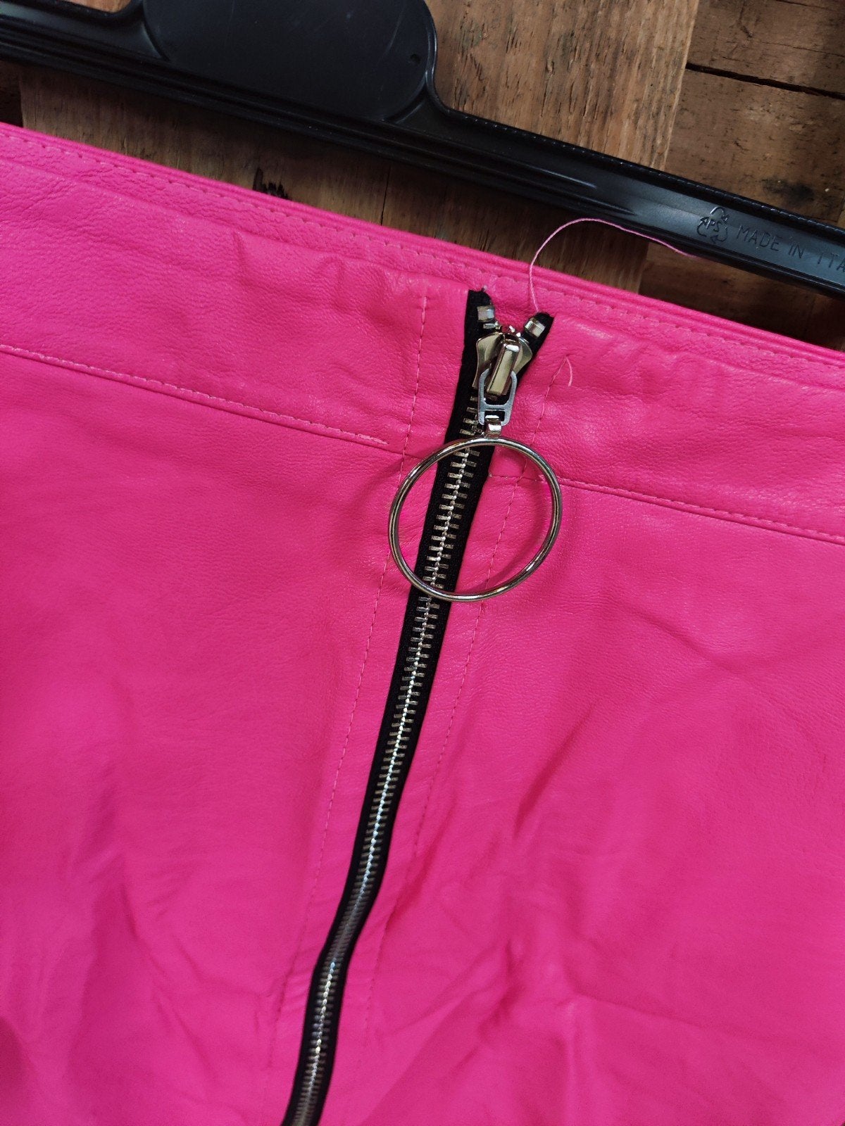 Roze mini rok met rits s, H&M, Ophalen of Verzenden, Zo goed als nieuw, Roze