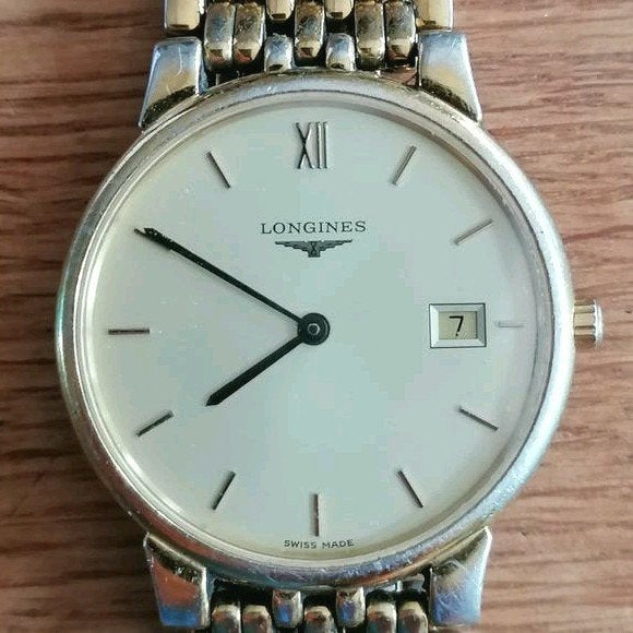 Longines Les Grandes Classiques Polshorloge Goudkleurig, Sieraden, Tassen en Uiterlijk, Overige merken, Gebruikt, Polshorloge