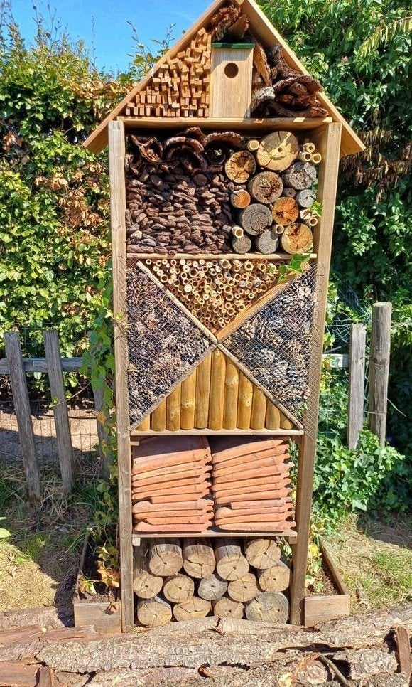 insectenhotel, Bijen