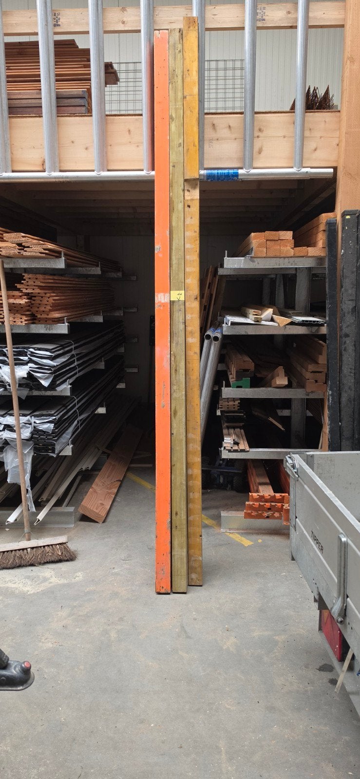 8 stuks metselprofielen voor kratje hertogh jan, Ophalen, Minder dan 25 mm, Plank, Minder dan 200 cm