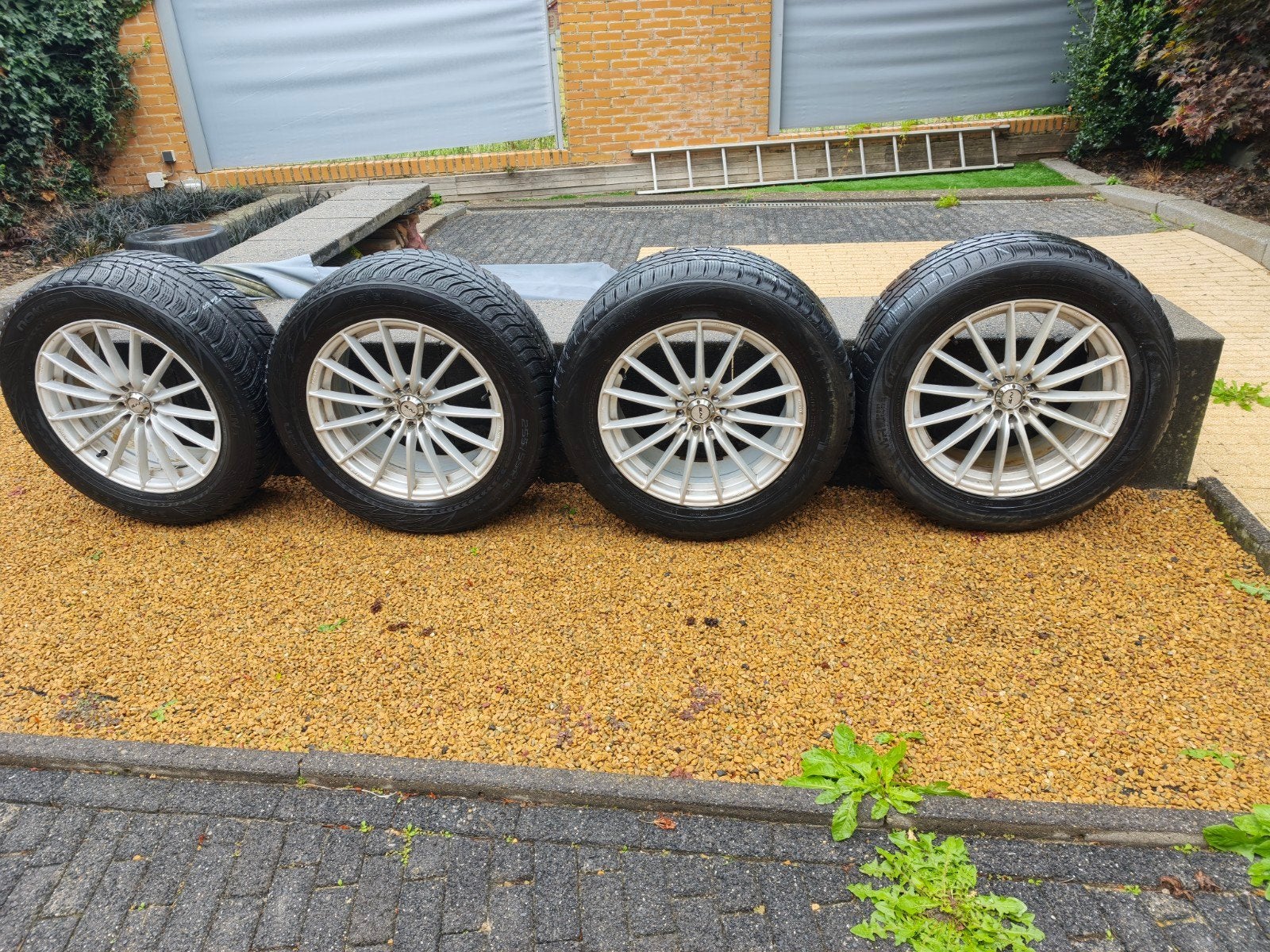Set velgen Inovit 255/55 R18 steek 5x 114.3, Ophalen, Gebruikt