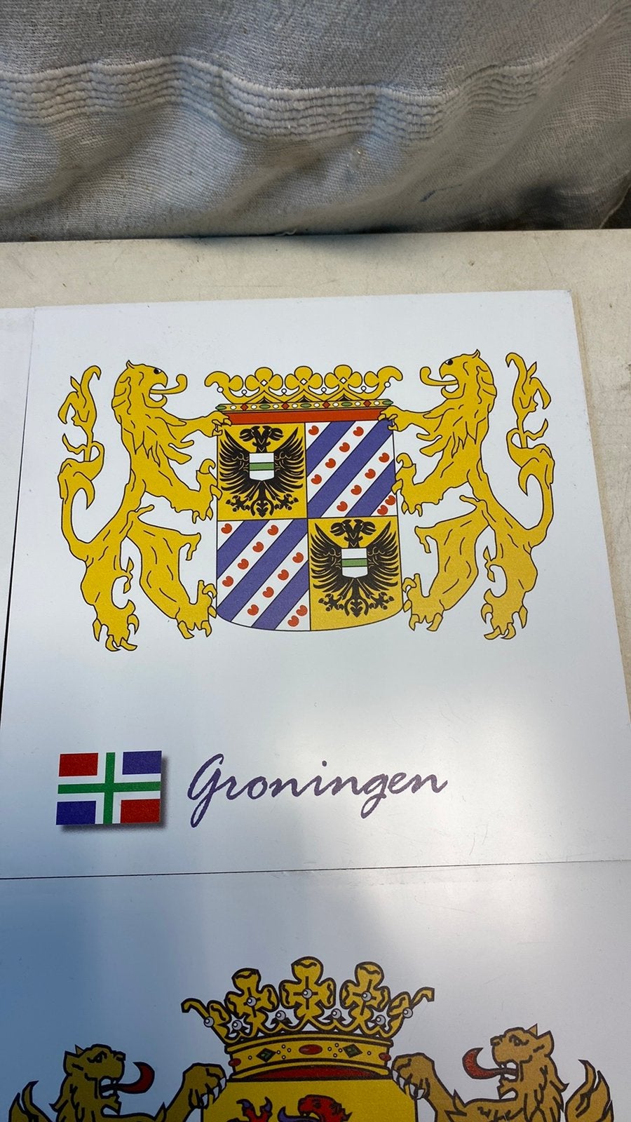 Provincie borden, Ophalen of Verzenden, Zo goed als nieuw