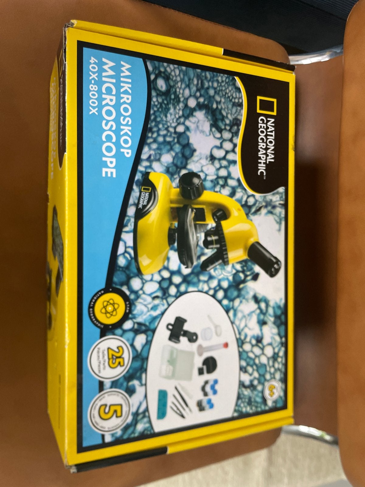Microscoop Bresser Optics 9039500, Ophalen of Verzenden, Zo goed als nieuw, Minder dan 400x, Biologische microscoop