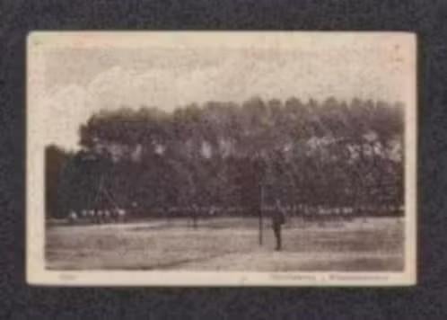 Assen Drenthe Exercitieterrein Wilhelmina Kazerne., Verzamelen, Ophalen of Verzenden, Voor 1920, Ongelopen, Drenthe