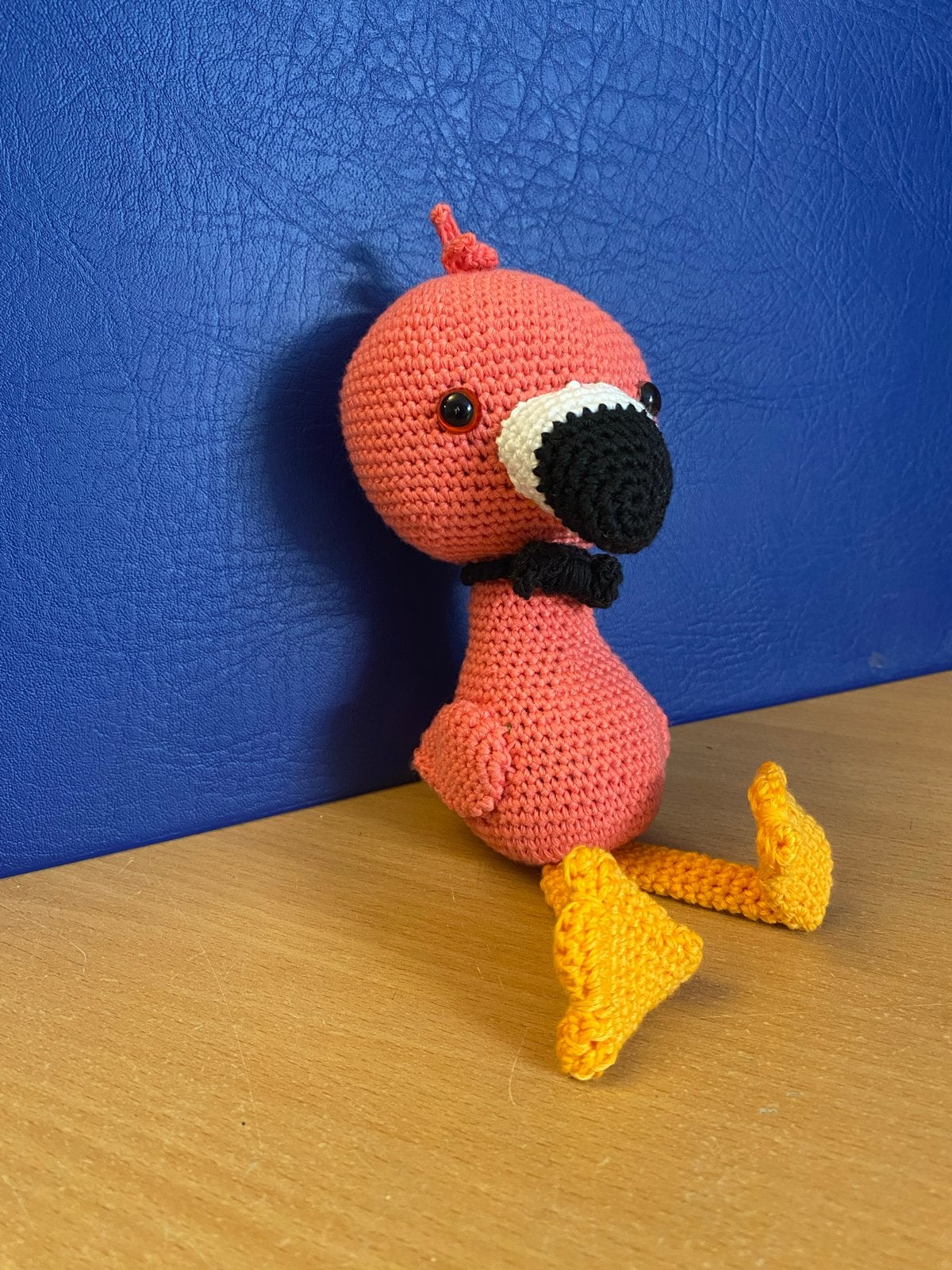 Gehaakte Flamingo Amigurumi - Handgemaakt, Verzenden, Handgemaakt, Nieuw, Meerkleurig