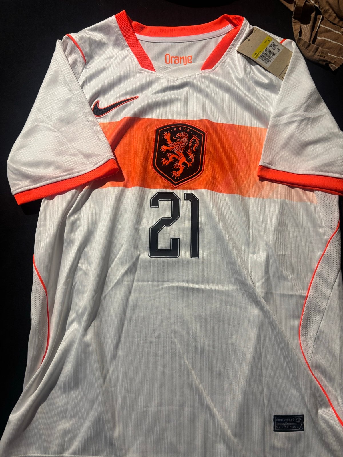 F. de Jong Gesigneerd Voetbalshirt (Replica) - V.a. € 150, Verzenden, Nieuw, Shirt