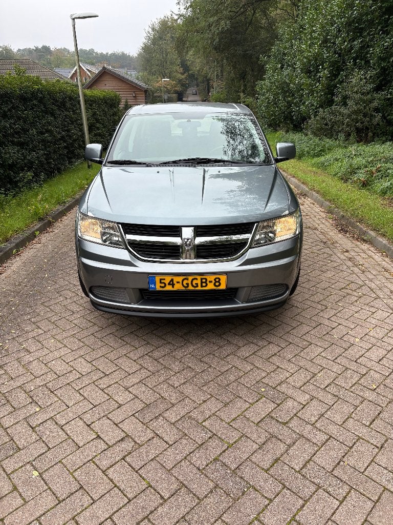 Dodge Journey 2.4 5P 2008 Grijs, Auto's, Dealer onderhouden, 4 cilinders, Bedrijf, Handgeschakeld