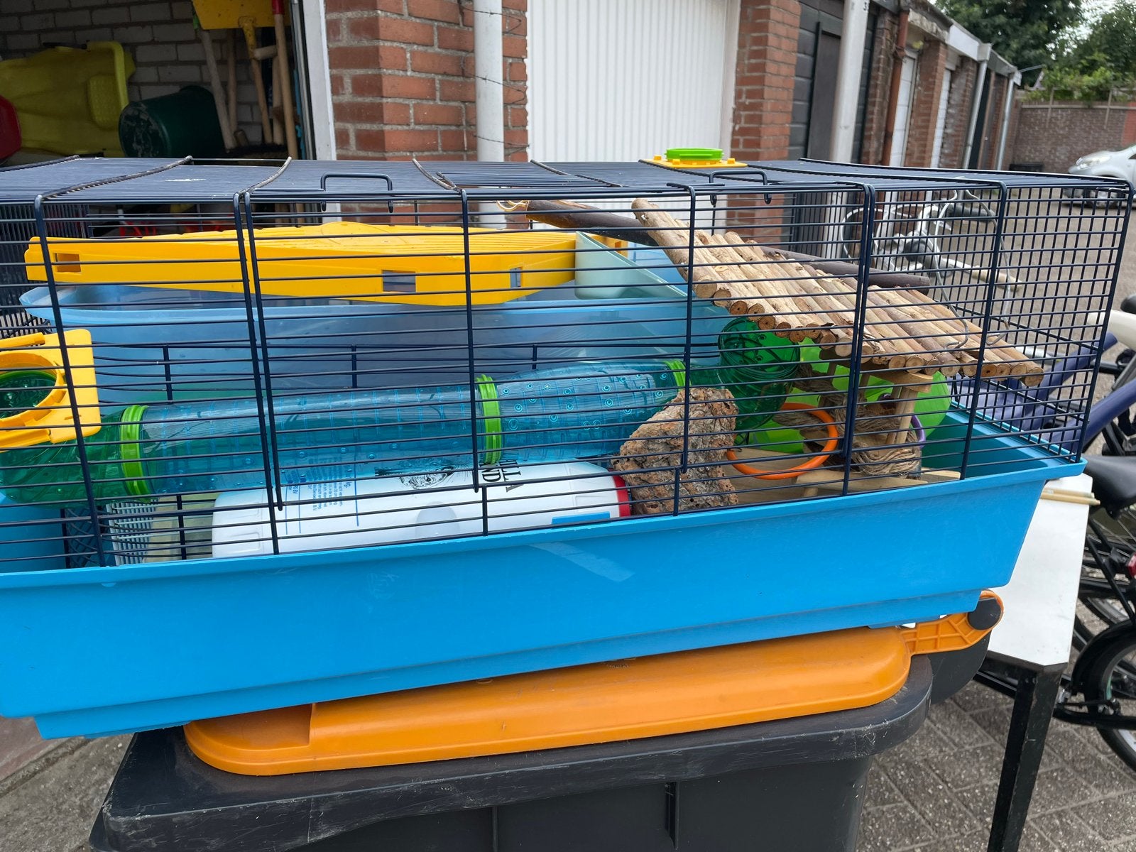 Hanster en rattenkooi met toebehoren, Dieren en Toebehoren, Knaagdieren en Konijnen | Hokken en Kooien, Ophalen