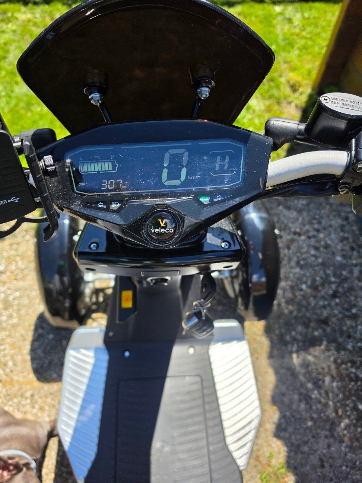 Elektrische scooter - Veleco, Fietsen en Brommers, Ophalen of Verzenden