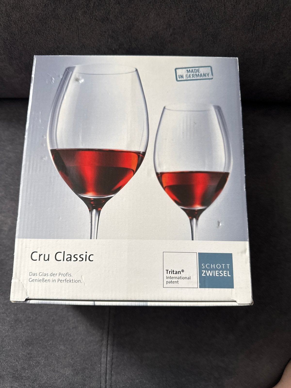 Schott Zwiesel Cru Classic rode wijnglazen (2 stuks), Ophalen, Nieuw, Overige merken, Glas
