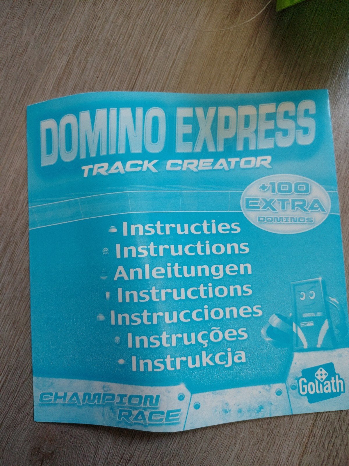 Goliath Domino Express Track Creator met opbergbak - Sint, Ophalen of Verzenden, Zo goed als nieuw, Bouwen