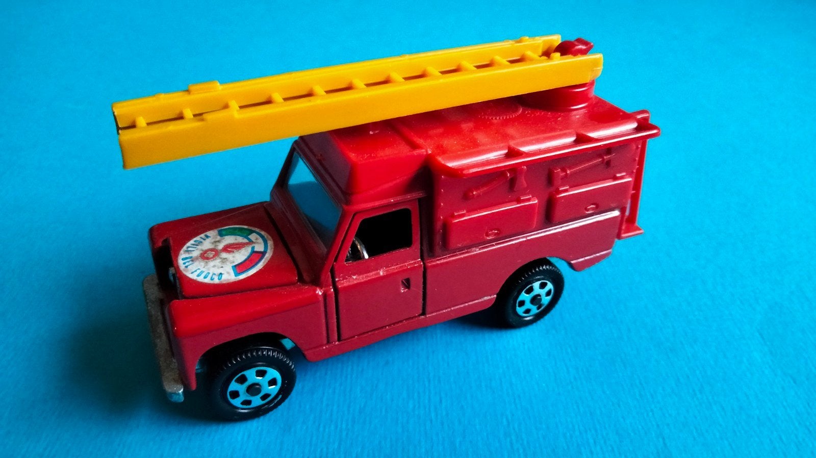 Mebetoys A-74 Land Rover Brandweerwagen Diecast Model, Hobby en Vrije tijd, Ophalen of Verzenden, Zo goed als nieuw, Auto, Overige merken