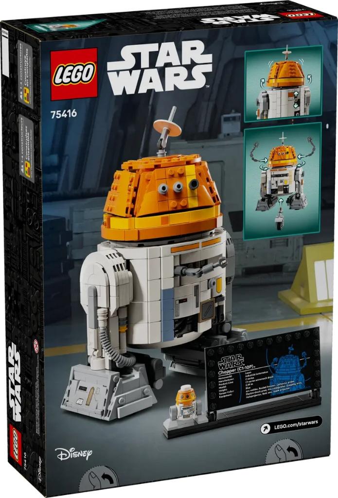 Lego Star Wars 75416 Chopper (C1-10P), Ophalen of Verzenden, Nieuw, Complete set, Lego
