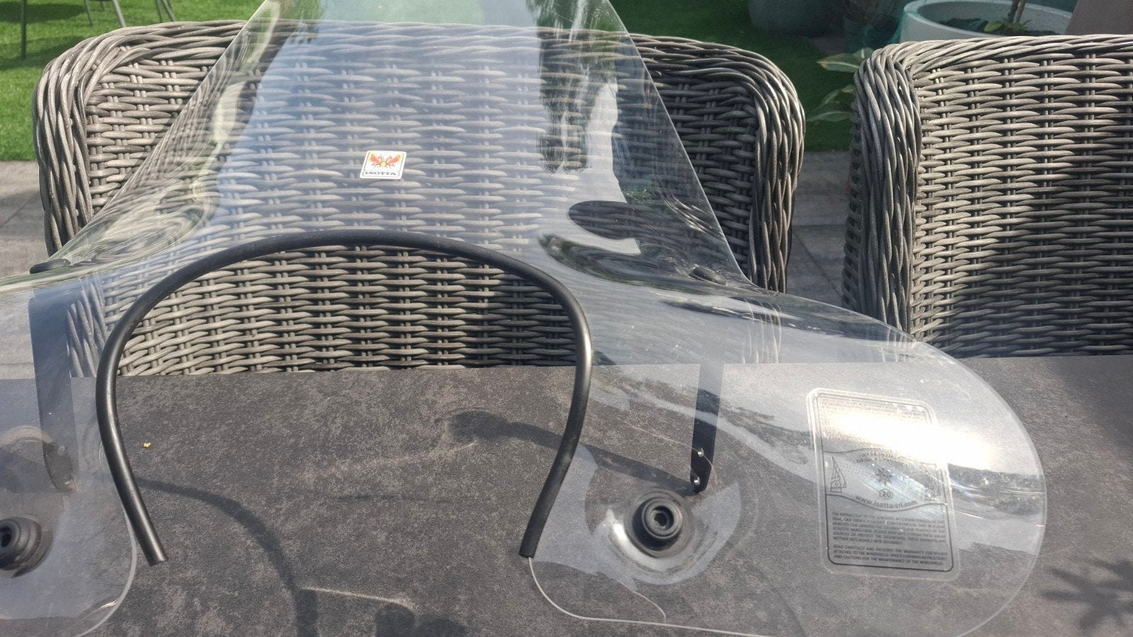 Motorfiets windscherm/scooter, Ophalen, Gebruikt