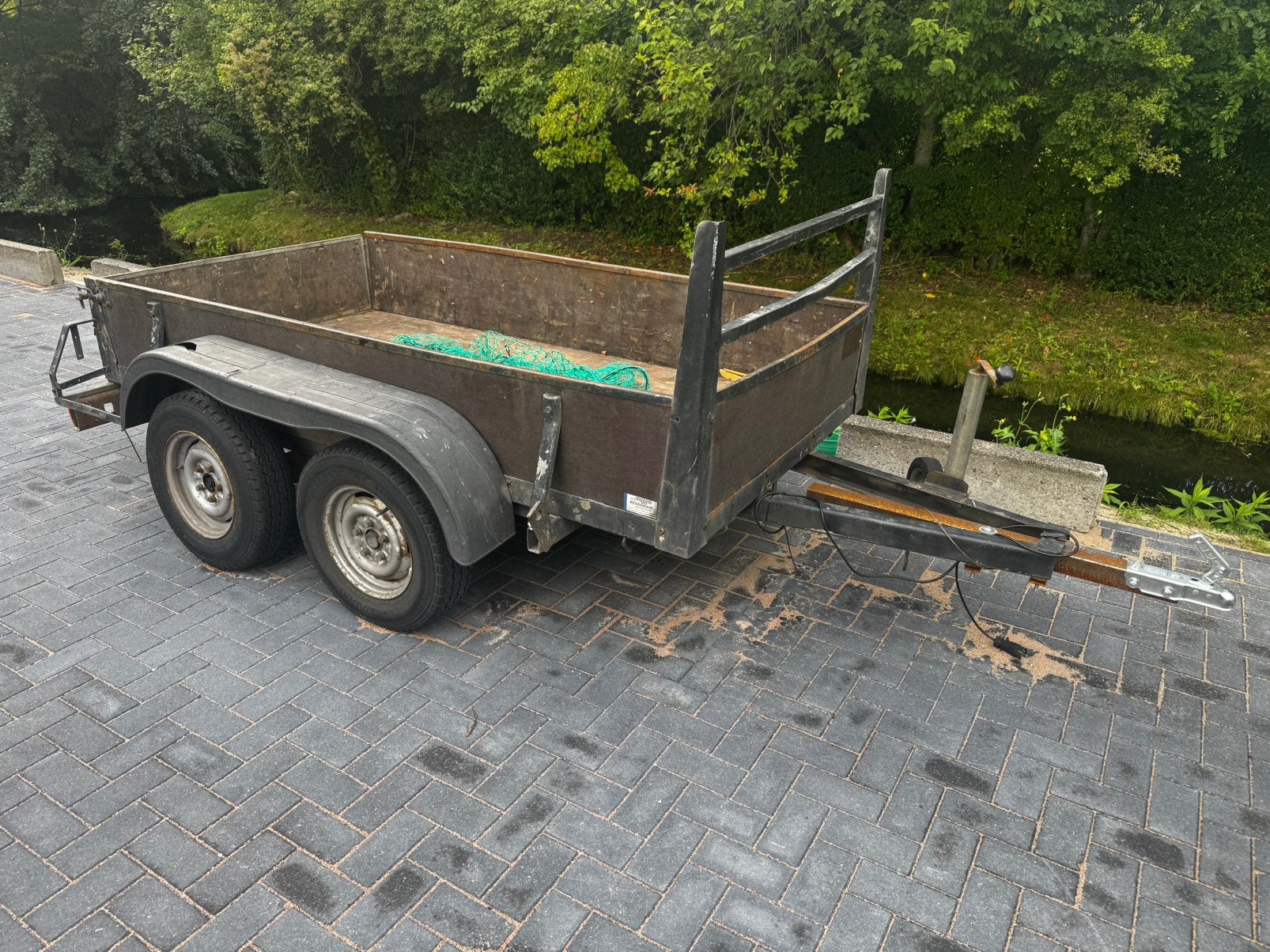 Aanhanger Tandemasser 750kg, Ophalen of Verzenden, Zo goed als nieuw