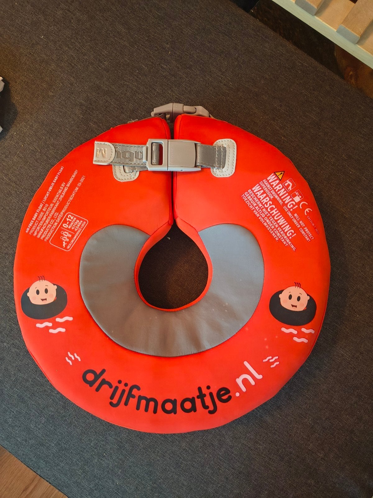 Drijfmaatje Babyfloat 0-12 maanden, Jongetje of Meisje, One size, Ophalen of Verzenden, Zo goed als nieuw