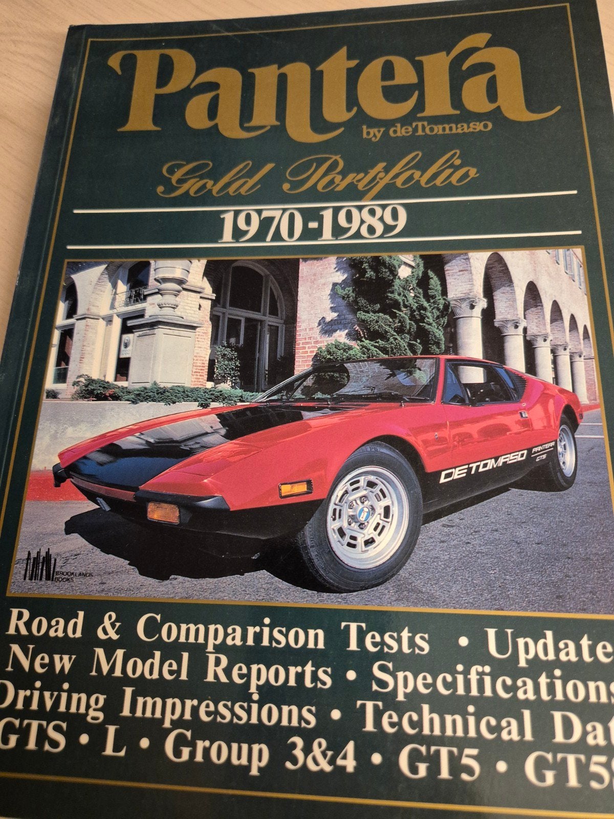 dik boek De Tomaso Pantera gehele bouwtijd 1970 1989 izgst, Ophalen of Verzenden, Zo goed als nieuw, Overige merken