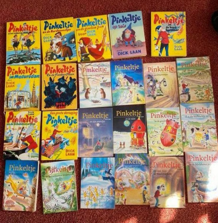 Grote set van 23x Pinkeltje boeken – Dick Laan, Ophalen of Verzenden, Zo goed als nieuw