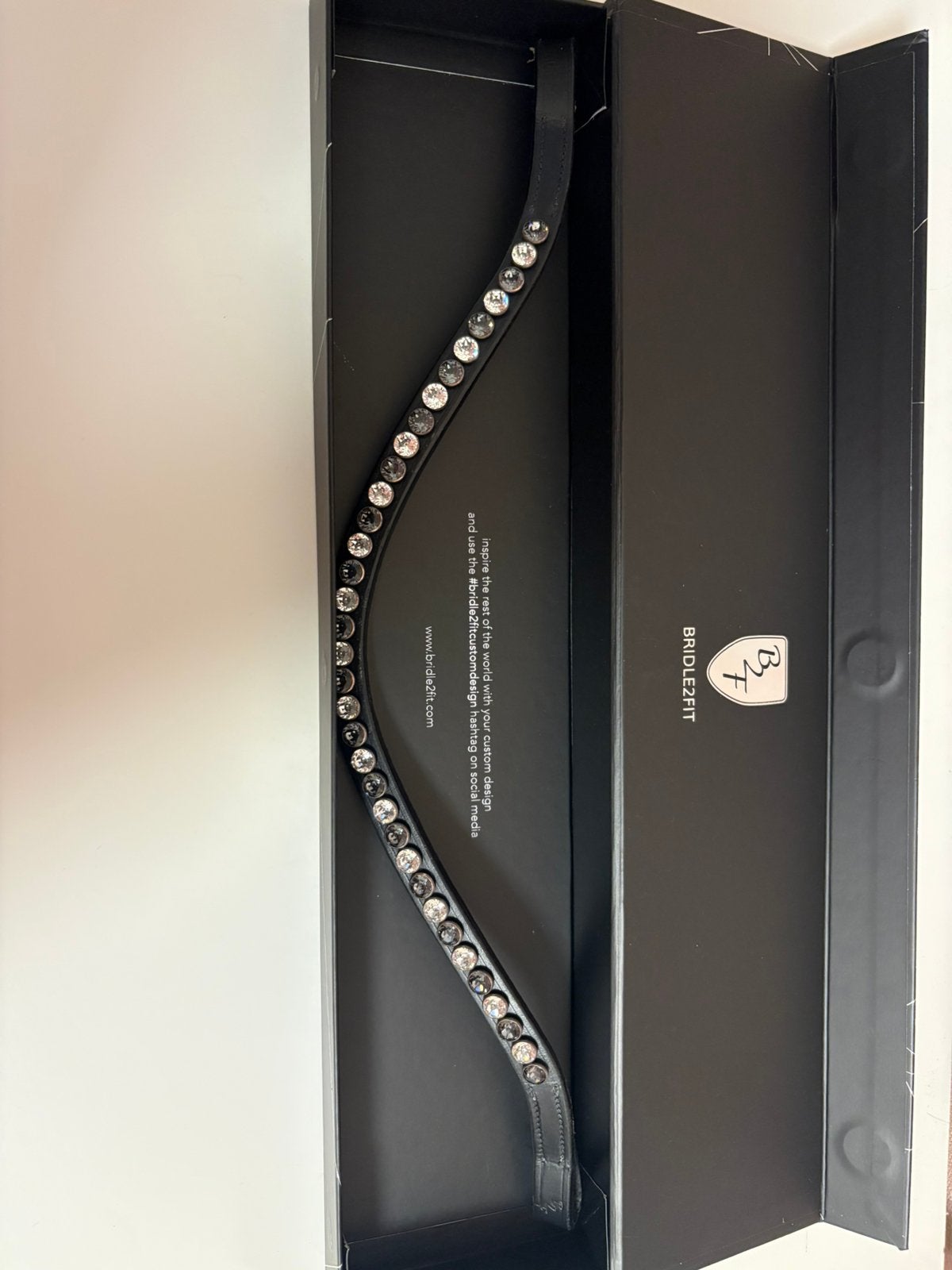 Bridle2fit Swarovski frontriem, Dieren en Toebehoren, Ophalen